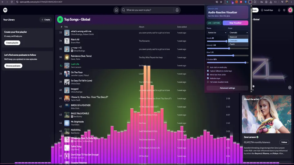 WaveFlare screenshot