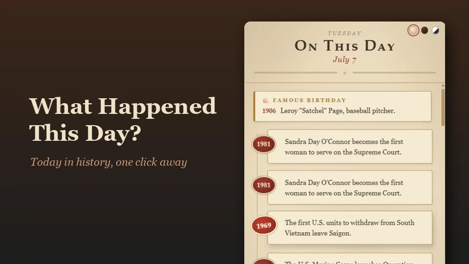 What Happened This Day screenshot